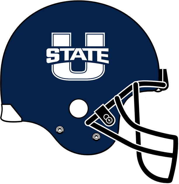 Utah State Aggies 2012-Pres Helmet Logo iron on transfers for T-shirts